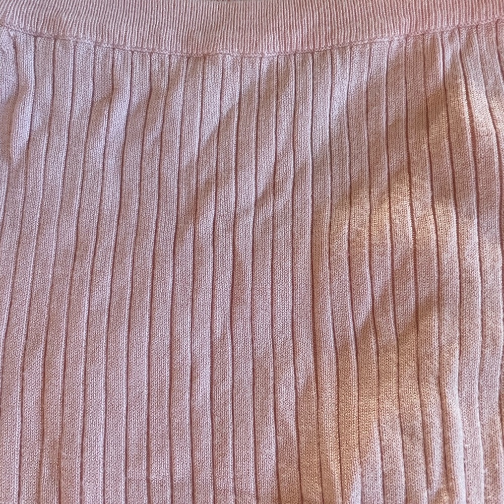 Pink Ribbed Top - Picture 2 of 3